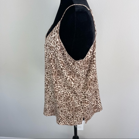 3/30$🔥 NWT A new day animal print flowy cami adjustable spaghetti strap size XL - Picture 4 of 8